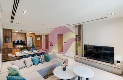 Apartment - Studio - 1 Bathroom for rent in Lusail Marina Heights - Marina District - Lusail