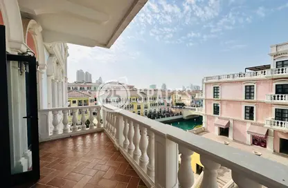 Apartment - 1 Bedroom - 2 Bathrooms for rent in Gondola - Qanat Quartier - The Pearl Island - Doha