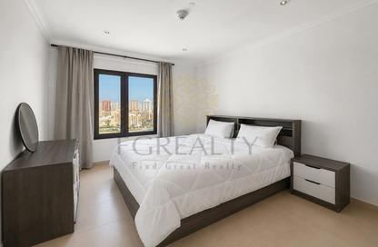Apartment - 1 Bedroom - 1 Bathroom for sale in West Porto Drive - Porto Arabia - The Pearl Island - Doha Apartment - 1 Bedroom - 1 Bathroom for sale in West Porto Drive - Porto Arabia - The Pearl Island - Doha