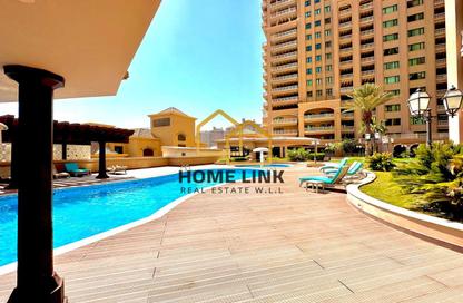 Apartment - 1 Bedroom - 2 Bathrooms for rent in Tower 8 - Porto Arabia - The Pearl Island - Doha
