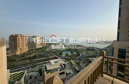 Apartment - 1 Bedroom - 1 Bathroom for rent in Abraj Bay - Abraj Quartiers - The Pearl Island - Doha