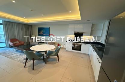 Apartment - 1 Bedroom - 1 Bathroom for rent in Abraj Bay - Abraj Quartiers - The Pearl Island - Doha