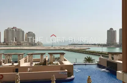 Apartment - Studio - 1 Bathroom for rent in Viva Central - Viva Bahriyah - The Pearl Island - Doha