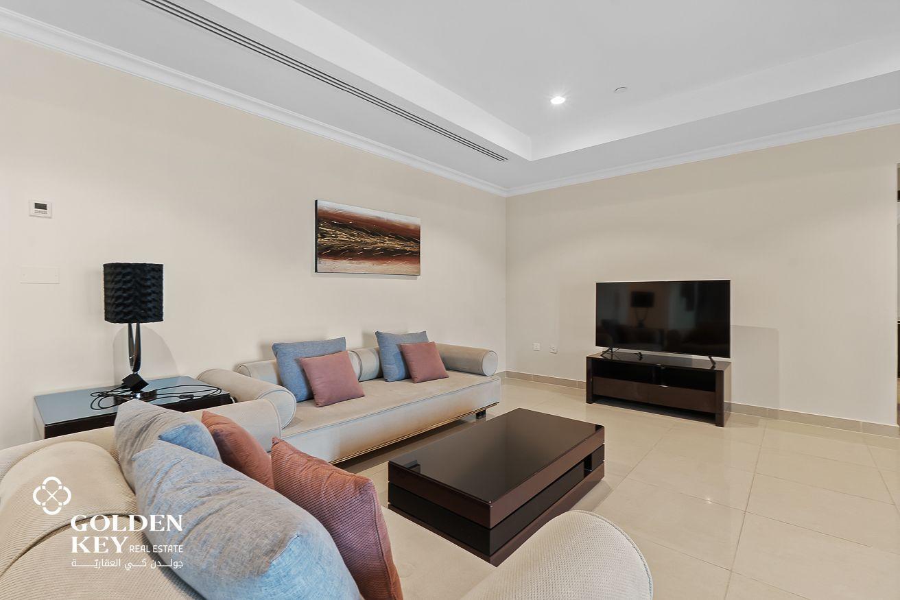Luxury 2BR with Balcony | Include Qatar cool
