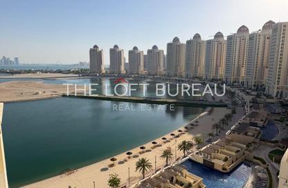 Apartment - 2 Bedrooms - 3 Bathrooms for rent in Viva West - Viva Bahriyah - The Pearl Island - Doha