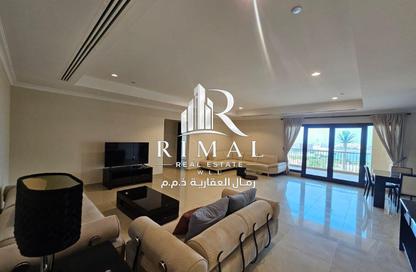 Apartment - 2 Bedrooms - 3 Bathrooms for rent in East Porto Drive - Porto Arabia - The Pearl Island - Doha