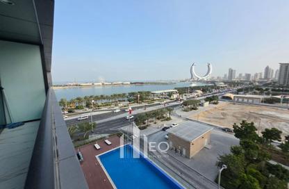 Apartment - 2 Bedrooms - 3 Bathrooms for rent in Marina Tower 02 - Marina District - Lusail