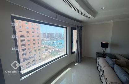Apartment - 1 Bedroom - 1 Bathroom for rent in West Porto Drive - Porto Arabia - The Pearl Island - Doha