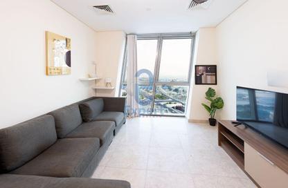 Apartment - 2 Bedrooms - 3 Bathrooms for rent in Zig Zag Tower B - Zig Zag Towers - West Bay - Doha