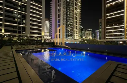 Apartment - 2 Bedrooms - 2 Bathrooms for rent in Lusail Residence - Marina District - Lusail