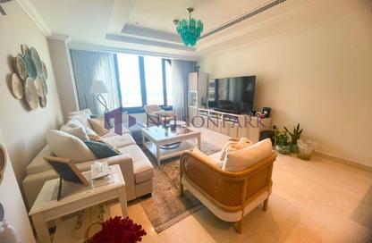 Apartment - 2 Bedrooms - 3 Bathrooms for rent in East Porto Drive - Porto Arabia - The Pearl Island - Doha