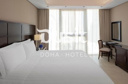 Apartment - 1 Bedroom - 2 Bathrooms for rent in Dusit Doha Hotel - Diplomatic Street - West Bay - Doha