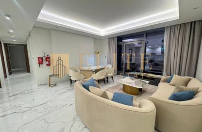 Apartment - 2 Bedrooms - 3 Bathrooms for rent in Lusail Marina Heights - Marina District - Lusail