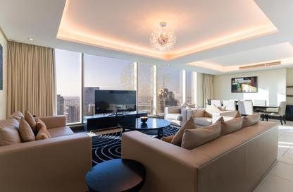 Apartment - 3 Bedrooms - 4 Bathrooms for rent in West Bay Tower - West Bay - West Bay - Doha