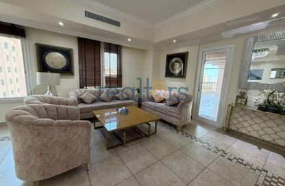 Apartment - 3 Bedrooms - 4 Bathrooms for rent in East Porto Drive - Porto Arabia - The Pearl Island - Doha