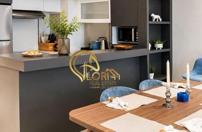 Apartment - 1 - 2 for sale in Lusail Marina Heights - Marina District - Lusail