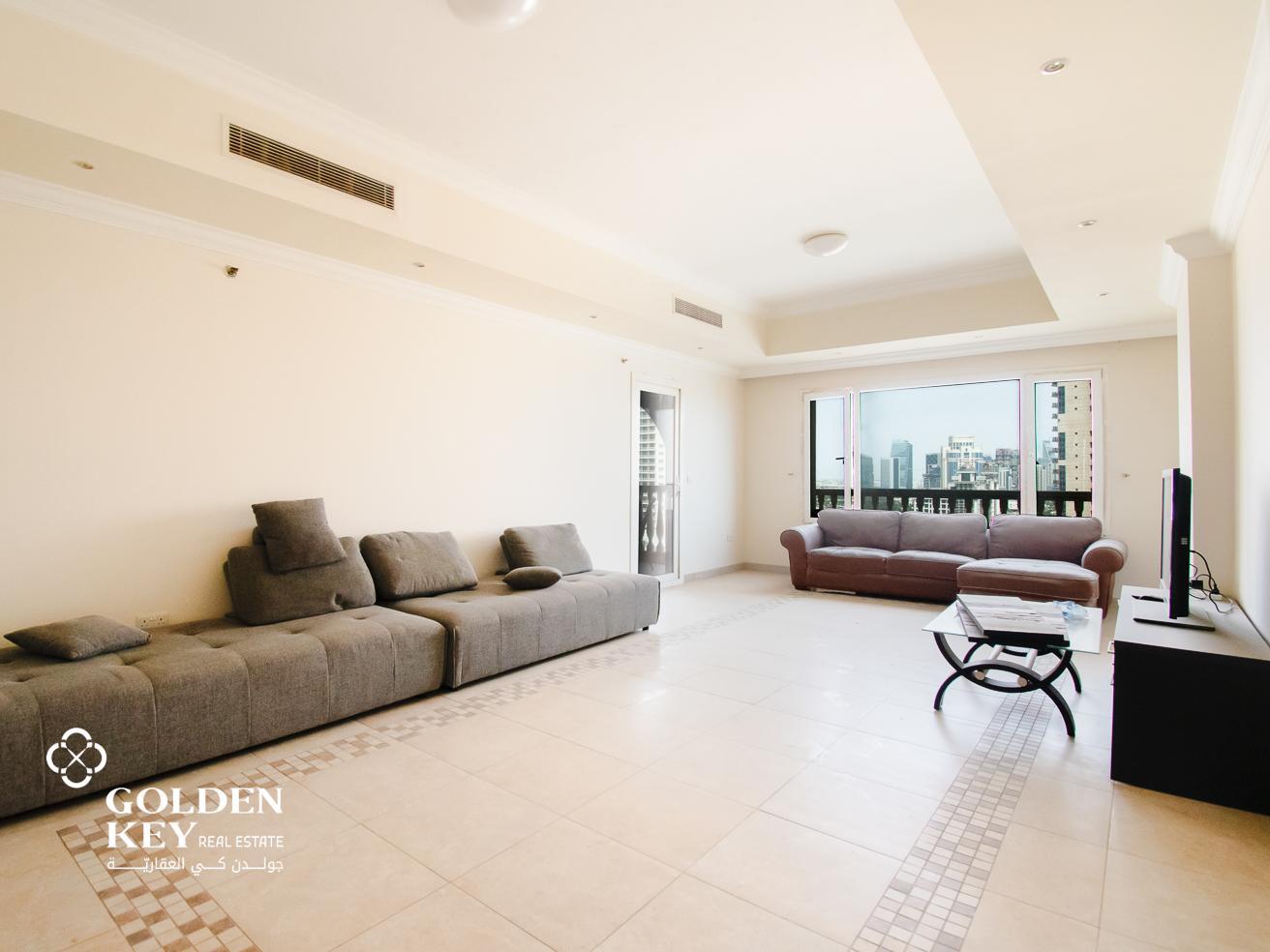 Luxury 2BR Big Balcony  Furnished  Porto Arabia