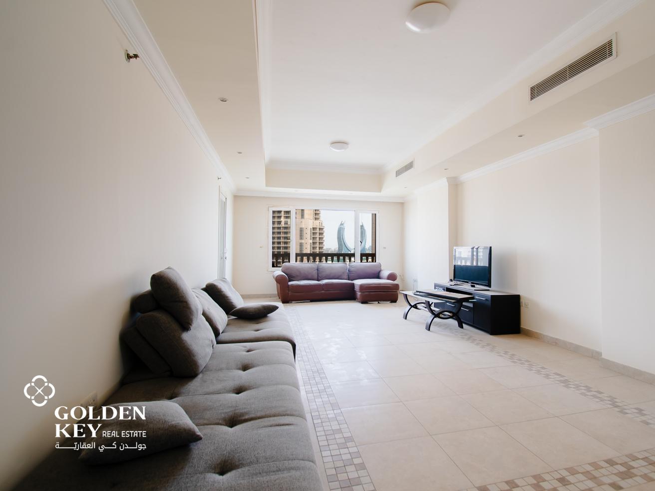 Luxury 2BR Big Balcony  Furnished  Porto Arabia