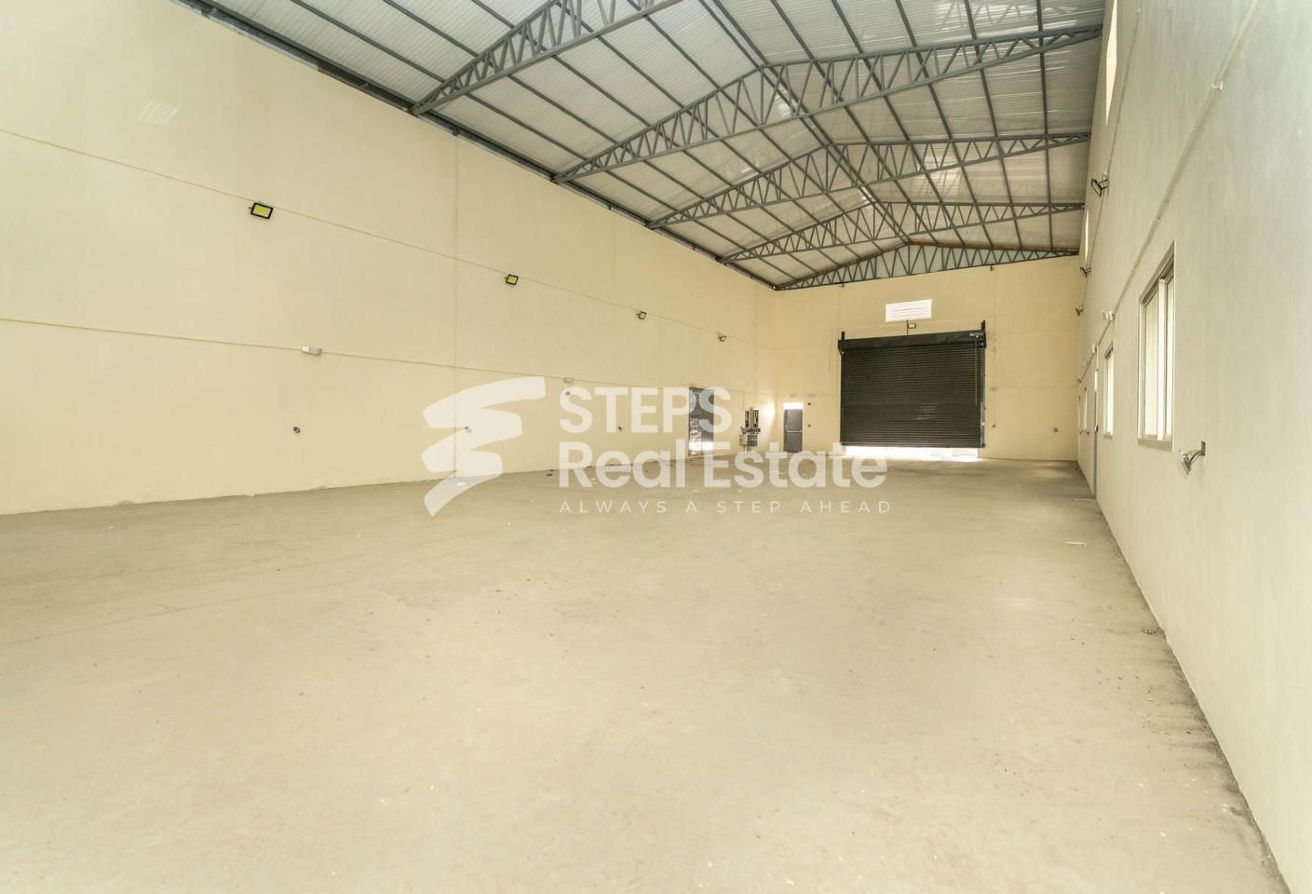 New Warehouse with Labor Rooms and Showrooms