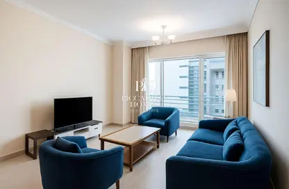 شقة - 2 غرف نوم - 3 حمامات للايجار في برج وست باي - الخليج الجنوبي - الخليج الغربي - الدوحة