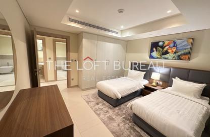 Apartment - 2 Bedrooms - 3 Bathrooms for rent in Abraj Bay - Abraj Quartiers - The Pearl Island - Doha