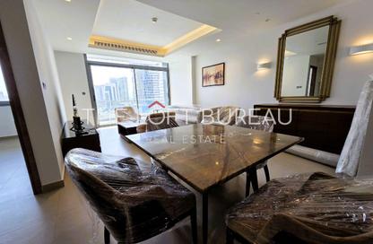 Apartment - 1 Bedroom - 2 Bathrooms for rent in Lusail Marina Heights - Marina District - Lusail