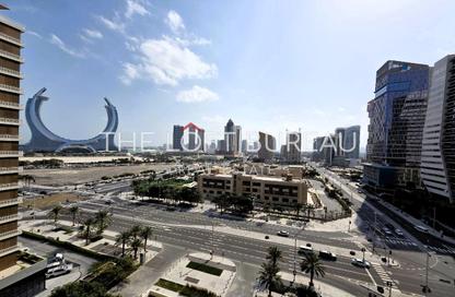 Apartment - 1 Bedroom - 2 Bathrooms for rent in Lusail Marina Heights - Marina District - Lusail
