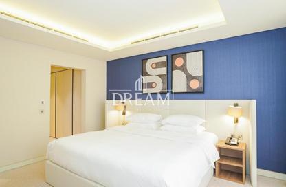 Hotel Apartments - 2 Bedrooms - 3 Bathrooms for rent in West Bay Tower - West Bay - West Bay - Doha