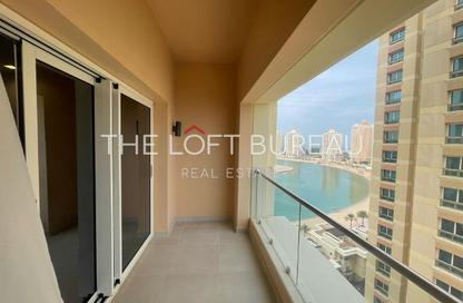 Apartment - Studio - 1 Bathroom for sale in Al Mutahidah Tower - Viva Bahriyah - The Pearl Island - Doha