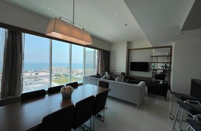 Hotel Apartments - 3 Bedrooms - 3 Bathrooms for rent in West Bay Tower - West Bay - West Bay - Doha