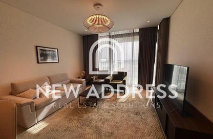 Apartment - 1 Bedroom - 2 Bathrooms for rent in Lusail Marina Heights - Marina District - Lusail