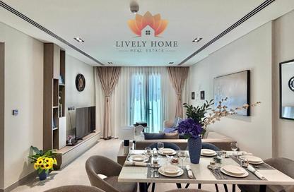 Apartment - 1 - 2 for rent in Lusail Marina Heights - Marina District - Lusail