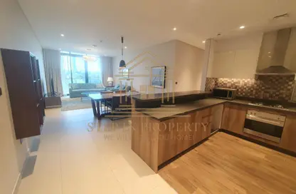 Apartment - 2 Bedrooms - 4 Bathrooms for rent in Lusail Marina Heights - Marina District - Lusail