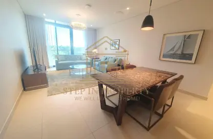 Apartment - 2 Bedrooms - 4 Bathrooms for rent in Lusail Marina Heights - Marina District - Lusail