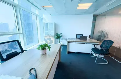 Office Space - Studio - 4 Bathrooms for rent in Al Jazeera Tower - West Bay - West Bay - Doha