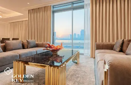 Villa - 5 Bedrooms - 6 Bathrooms for rent in Abraj Bay - Abraj Quartiers - The Pearl Island - Doha