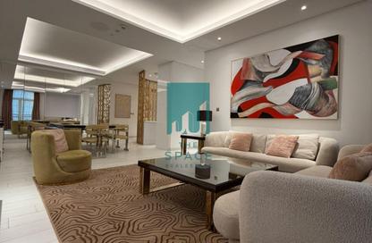 Apartment - 2 Bedrooms - 2 Bathrooms for rent in The Pearl Island - Doha