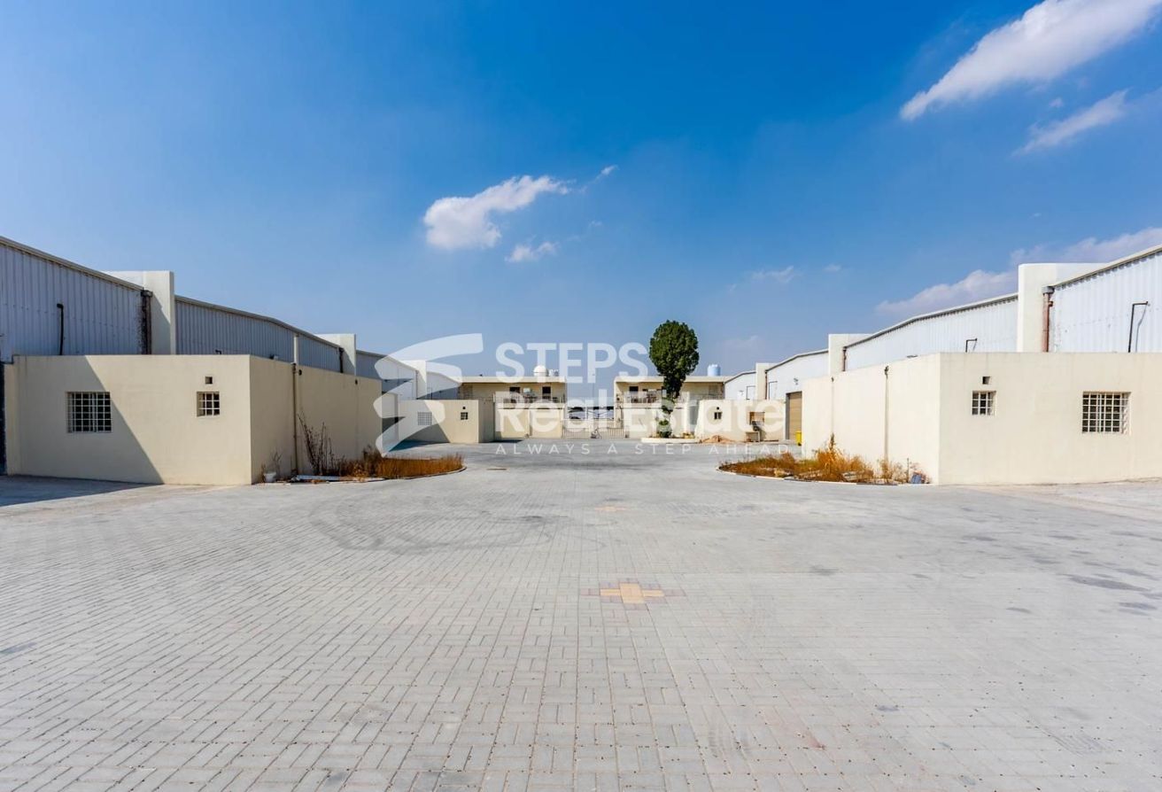 Spacious Warehouse for Rent in Industrial Area