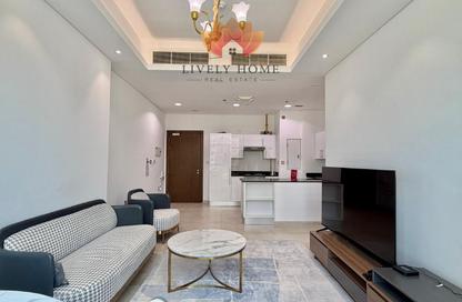 Apartment - 2 - 2 for rent in Lusail Marina Heights - Marina District - Lusail