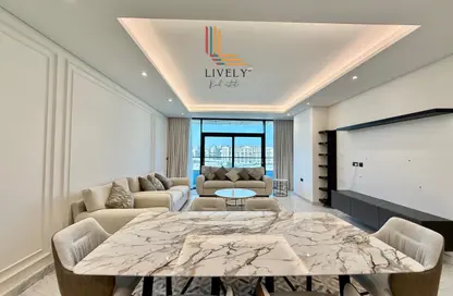 شقة - 2 غرف نوم - 3 حمامات للايجار في لوسيل ريسيدينس - منطقة المارينا - الوسيل