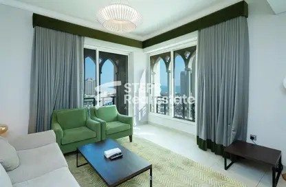 Apartment - 1 Bedroom - 1 Bathroom for rent in Viva East - Viva Bahriyah - The Pearl Island - Doha