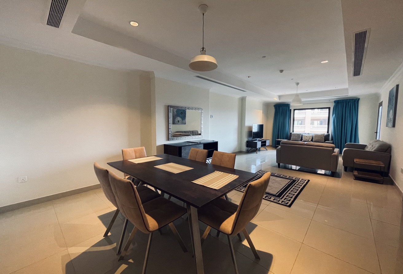 1BR Apartment | Porto Arabia | Furnished thumbnail 3