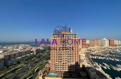 Apartment - 2 Bedrooms - 3 Bathrooms for rent in West Porto Drive - Porto Arabia - The Pearl Island - Doha Apartment - 2 Bedrooms - 3 Bathrooms for rent in West Porto Drive - Porto Arabia - The Pearl Island - Doha