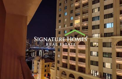 Apartment - 1 Bedroom - 2 Bathrooms for rent in East Porto Drive - Porto Arabia - The Pearl Island - Doha