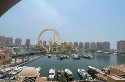 Apartment - 1 Bedroom - 1 Bathroom for sale in East Porto Drive - Porto Arabia - The Pearl Island - Doha