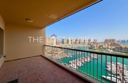 Apartment - 2 - 3 for rent in West Porto Drive - Porto Arabia - The Pearl Island - Doha