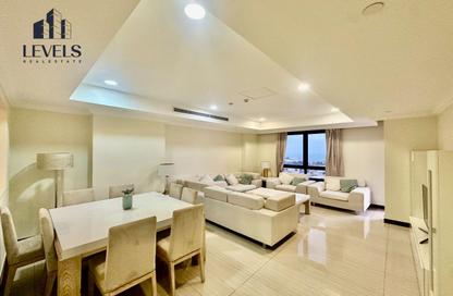 Apartment - 2 Bedrooms - 2 Bathrooms for rent in East Porto Drive - Porto Arabia - The Pearl Island - Doha Apartment - 2 Bedrooms - 2 Bathrooms for rent in East Porto Drive - Porto Arabia - The Pearl Island - Doha