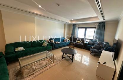 Apartment - 1 Bedroom - 2 Bathrooms for rent in East Porto Drive - Porto Arabia - The Pearl Island - Doha