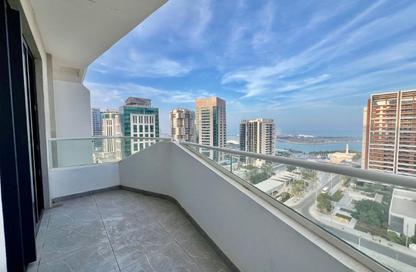 Apartment - 1 Bedroom - 2 Bathrooms for rent in Lusail Marina Heights - Marina District - Lusail Apartment - 1 Bedroom - 2 Bathrooms for rent in Lusail Marina Heights - Marina District - Lusail