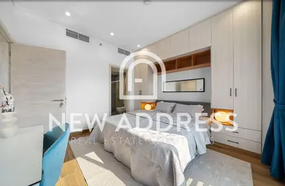 Apartment - 1 Bedroom - 2 Bathrooms for rent in Seef Lusail Tower 1 - Seef Lusail - Lusail City - Lusail